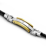 Polished Cross Bracelet