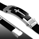 Diamond Black Men's Bracelet