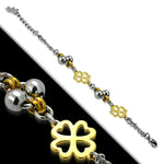 Floral Clover Bracelet
