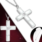 White Cross Men's Pendant