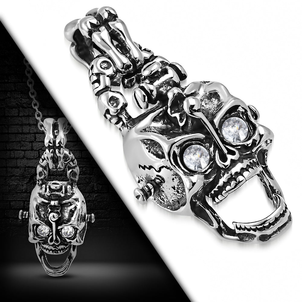 Gem Skull Pendant