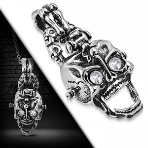 Gem Skull Pendant