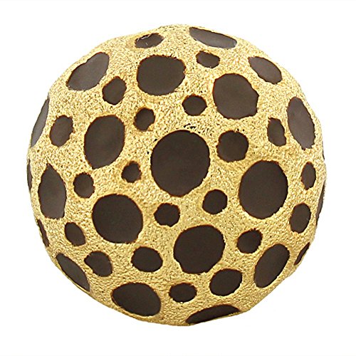 My Daily Styles Fashion Alloy Yellow Gold-Tone Brown Leopard Pattern Statement Cocktail Ring