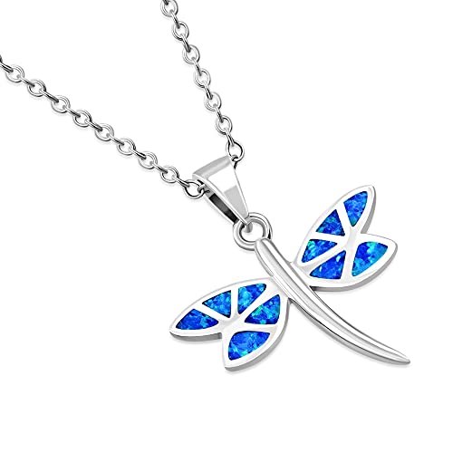 Butterfly Dragonfly Necklace Pendant for Women Girls 925 Sterling Silver