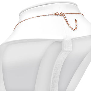 Rose Gold Inlay Opal Star of David Necklace Pendant Sterling Silver