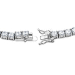 925 Sterling Silver Cubic Zirconia Tennis Bracelet