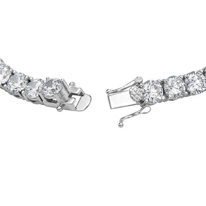 925 Sterling Silver Cubic Zirconia Tennis Bracelet