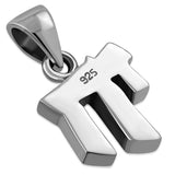 Womens 925 Sterling Silver Chai "Life" Jewish Hebrew Pendant Necklace
