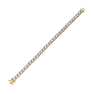 925 Sterling Silver Cubic Zirconia Tennis Bracelet